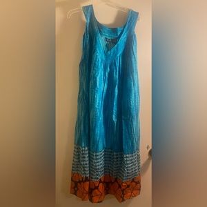 100% Cotten on size fits most dress